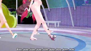 Zenless Zone Zero: MMD ILLIT - Magnetic (Yuzuha, Alice)