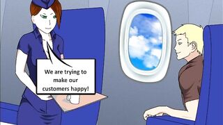 High Quality Service - Fucking the Stewardess