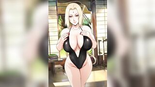 NARUTO - TSUNADE FIRST PERSPECTIVE TRY CUM INSIDE TWO HOLES (UNCENSORED)