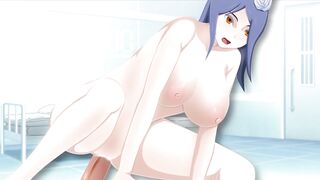 Naruto - Sarada Training - Sex Scene only - Konan Part 3 by LoveSkySanX