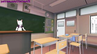 Masturbating in my Class Room OwO [ VRchat ] Preview