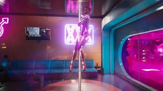 Cyberpunk 2077 Sex Scene with Stripper by LoveSkySan