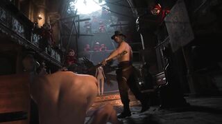 Resident Evil 8 - Nude Lady Dimitrescu Resident Evil Village: Tall Vampire Lady - behind Scenes