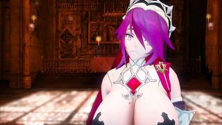 Mmd Genshin Impact Rosaria Full of Milk Erotic 3d Hentai