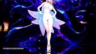 [MMD] K/DA - the Baddest Ahri Striptease Uncensored 3D