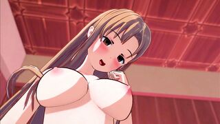 Asuna Play with Herself, Moans and Squirts! (3D PORN) (SAO)