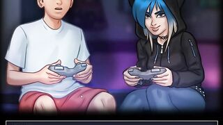 Summertime Saga Part 46 - Caught Masturbating with my Stepmother's Panties