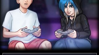 Summertime Saga Part 46 - Caught Masturbating with my Stepmother's Panties