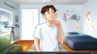 Summertime Saga Part 46 - Caught Masturbating with my Stepmother's Panties