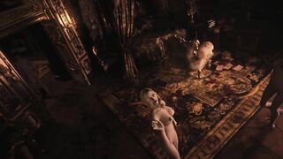 Resident Evil Village: Lady Dimitrescu Strap on & Vampire Daughters Dominate - Alcina Dominatrix