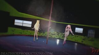 MMD R18 Nude Sexy Luka and Lily - Ai Dee 1089