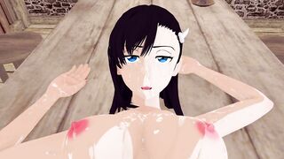 Noel Niihashi BURN THE WITCH 3D Hentai Part9