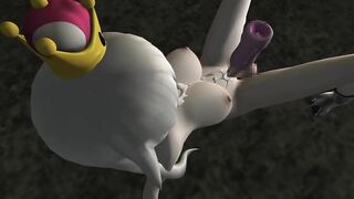 3D Hentai Big Boobs Futanari Boosette Fucking Machine