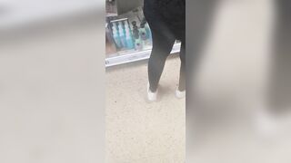 Step Mom doesn't Care she's being Filmed Wearing Tight Leggings
