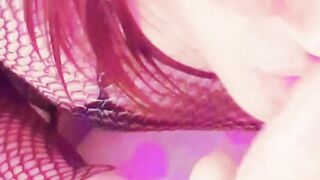 Femboy dildo masturbatin and Cum