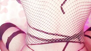 Femboy dildo masturbatin and Cum