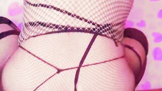 Femboy dildo masturbatin and Cum