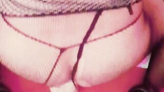 Femboy dildo masturbatin and Cum