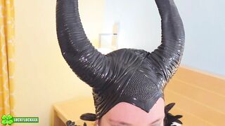 Lucky Gurl Serenity Willow - Big Titty Malificent Bonded and Fucked Hard