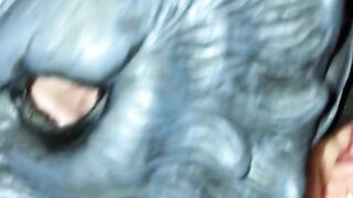 Wolf Babe was hungry for her Masters cock and his cum to kiss him