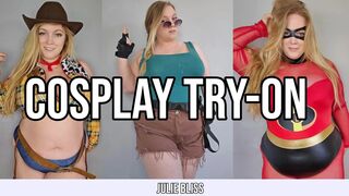 BBW Cosplay Try On - Julie Bliss