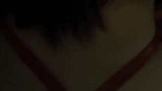 Passionate Doggy Sex Against Hotel Window, Leather Cosplay