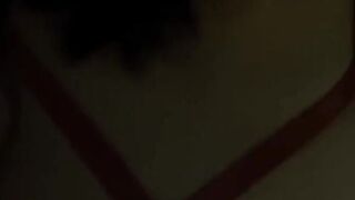 Passionate Doggy Sex Against Hotel Window, Leather Cosplay