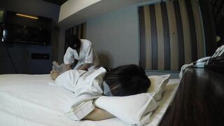 変態女子大生に性感マッサージを施術してみたww（japanese Hentai）