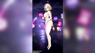 【R18-MMD】Fate Grand Order Jeanne D'arc Extra Thicc - Chocolate Dream