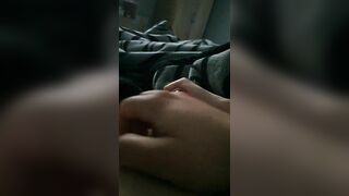 Step Mom make Step Son Cum in 20 Seconds on her Sexy Nails