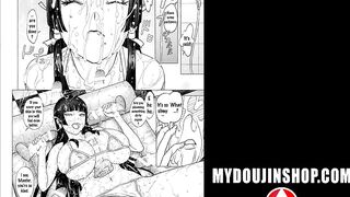 MyDoujinShop - Nyotengu Wearing a Sexy Catwoman Suit Pulls Out Her Tits & Dominates You!!! Hentai Comic