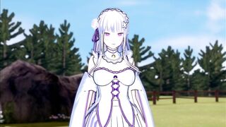 Indeed, I Love Emilia! (3D Ecchi) (Re:Zero)