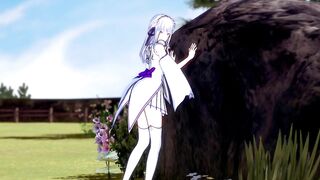 Indeed, I Love Emilia! (3D Ecchi) (Re:Zero)