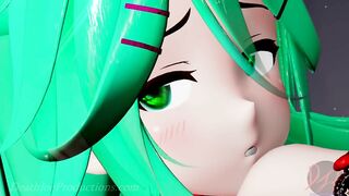 MMD R18 4k Yamakaze Sexy Outfit in - Heart Attack - 1035