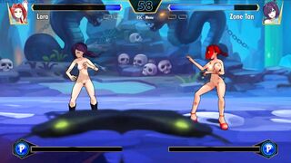Hentai Key Girl - Lara Lewd versus Zone Tan -