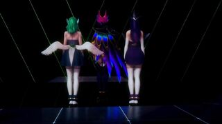 [MMD] BlackPink - Dont know what to do Strip Vers. Xayah Soraka Syndra 3D Erotic Dance