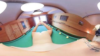 VR 360° Stretching Exercises on the Pool Table | Pre Workout Stretches