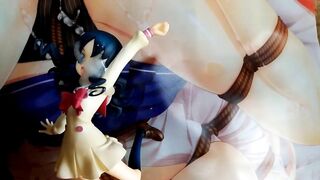 PrettyCure Heroine CureMarine Figure Bukkake Japanese Nerdy Anime Hentai　masturbation Semen