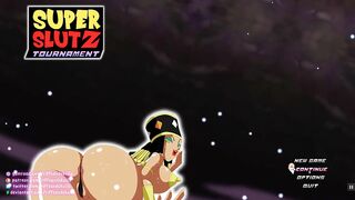 Super Slut Z Tournament Hentai game Ep.7 Chichi squirts