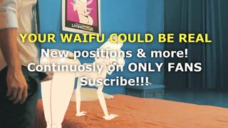 21 YEARS Hentai Version of RAVEN T TITANS Anime REAL Waifu Shake Japanese Animation Big Ass Cosplay
