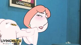 FAMILY GUY Hentai LOIS GRIFFIN 2D Real PORN CARTOON #2 Doggystyle Big Japanese ANIME Ass Cosplay SEX