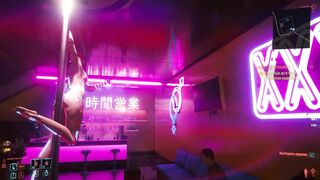 Cyberpunk 77. Future Tense Striptease (hologram) | Gamer 3D