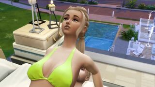 Sims 4 - Big Brother Wicked Edition Ep22: I just need to Relax