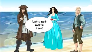 Trident of Lust - Jack Sparrow Enjoy a Witch Ass