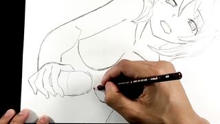 Drawing Hentai Fukushu Saimin Anime