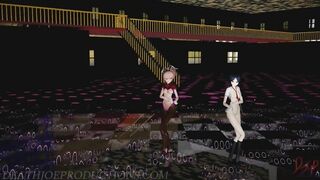 MMD R18 Mika and Kanade Lee Suhyun - Alien - 1232